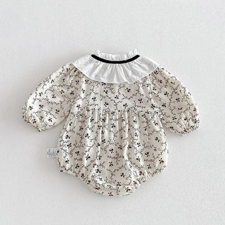 2026 New Spring Toddler Baby Girl Romper Long Sleeved Cotton Print Infant Baby Girls Jumpsuit 0-24M Children Clothes - RYAN AND REMI