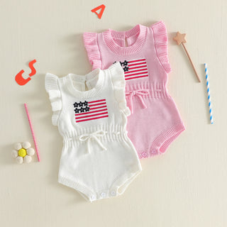 USA Knitted Romper