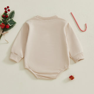 My First Christmas Embroidered Bodysuit
