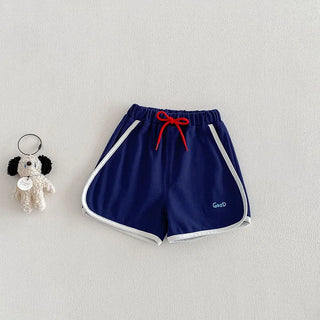 MILANCEL New Summer Kids Polo Shirt 9M-5T Color Blocking Boys Sweatshirt Loose Korean Version Girls T-shirt Children Clothes Top - RYAN AND REMI