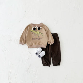 Dinosaur Sweater Pants Set - RYAN AND REMI