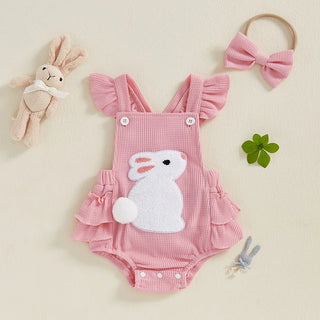 Rabbit Patch  Bodysuit Set - RYAN AND REMI