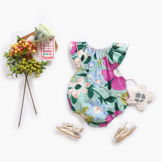 Summer Love Floral Romper