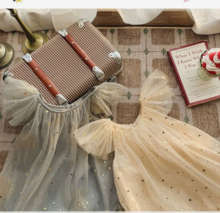 Stardust Lace Tulle Dress