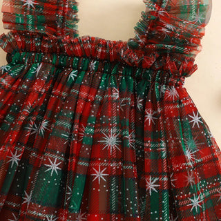 Christmas Layered Tulle Dress