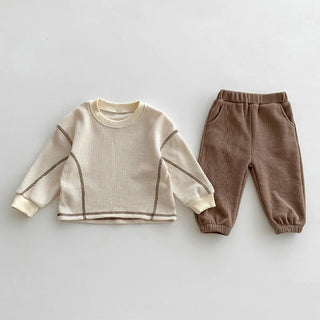Waffle Casual Sporty Set