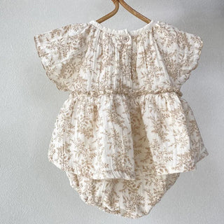 Printing Newborn Baby Girl Romper - RYAN AND REMI