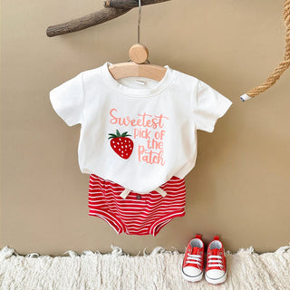 Striped Shorts Fruit Set - RYAN AND REMI