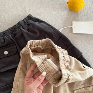 Wide Leg Cargo Pants - RYAN AND REMI