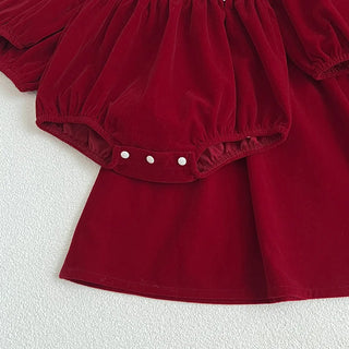 Festive Vintage Style Romper