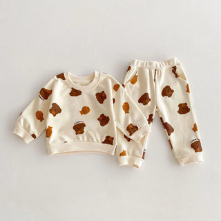 Teddy Bear Croissant Jogger Set