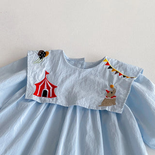 Lapel Navy Style Dress