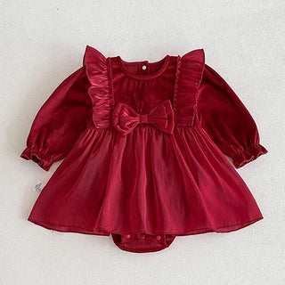 Newborn Christmas Fashion Rompers