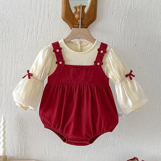 Newborn Christmas Fashion Rompers