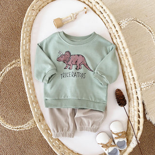 Dinosaur Sweater Pants Set - RYAN AND REMI
