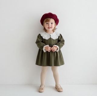 Kids Solid Beret Hat - RYAN AND REMI