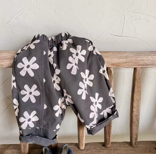 Retro Floral Loose Pants - RYAN AND REMI