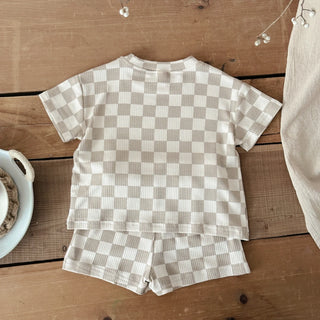 Checkered Shorts Play Set - RYAN AND REMI