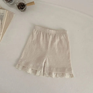 Eyelet Top and Shorts Outfit