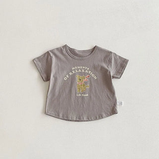 Cartoon Animal Boys T-Shirt