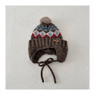 Diamond Grid Fleece Hat - RYAN AND REMI