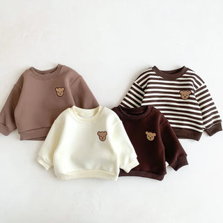 Teddy Bear fleece Sweater - RYAN AND REMI