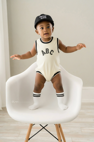 ABC Sporty Romper - RYAN AND REMI